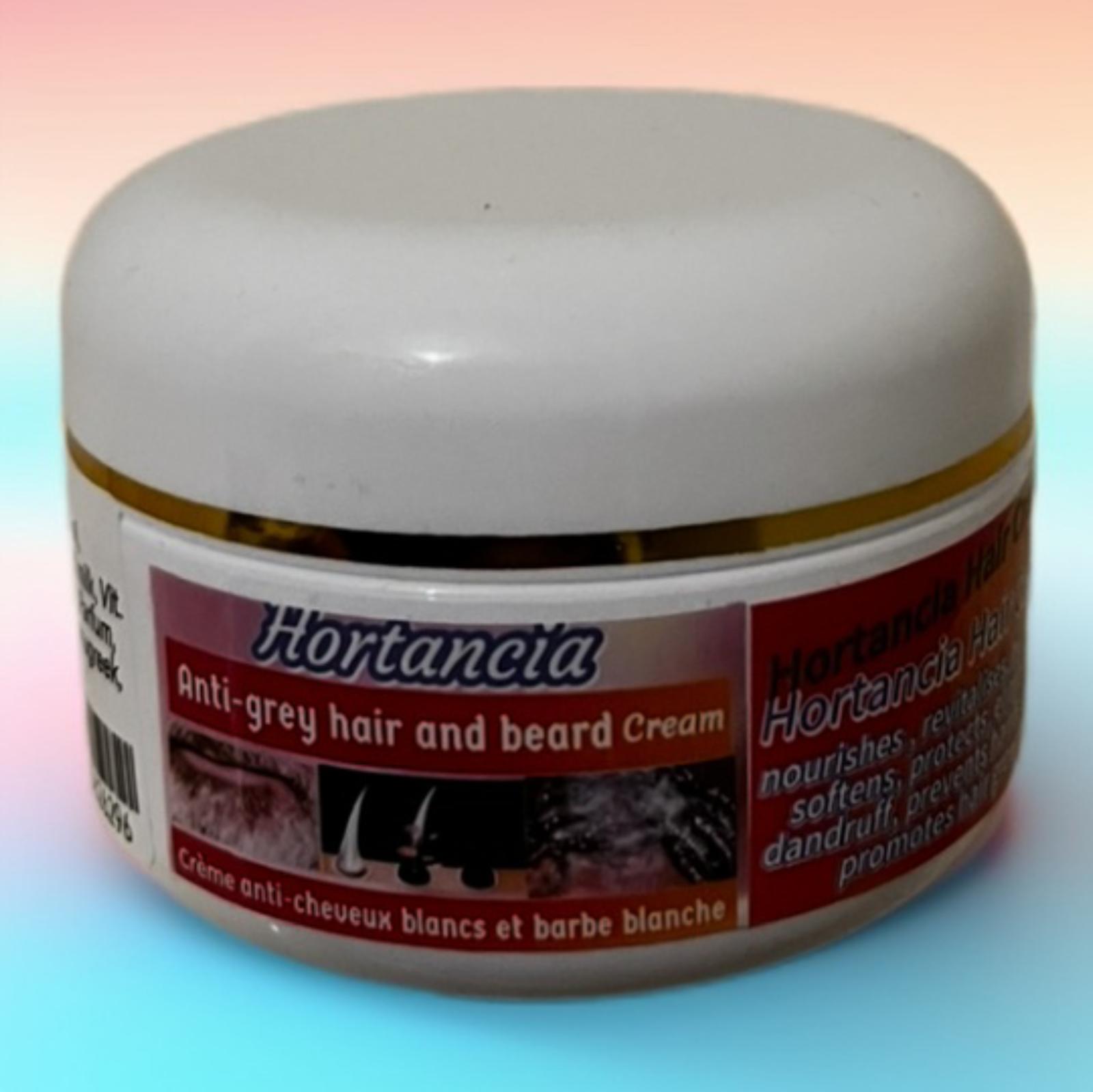 Crème Hortancia anti-cheveux blancs et barbe blanche