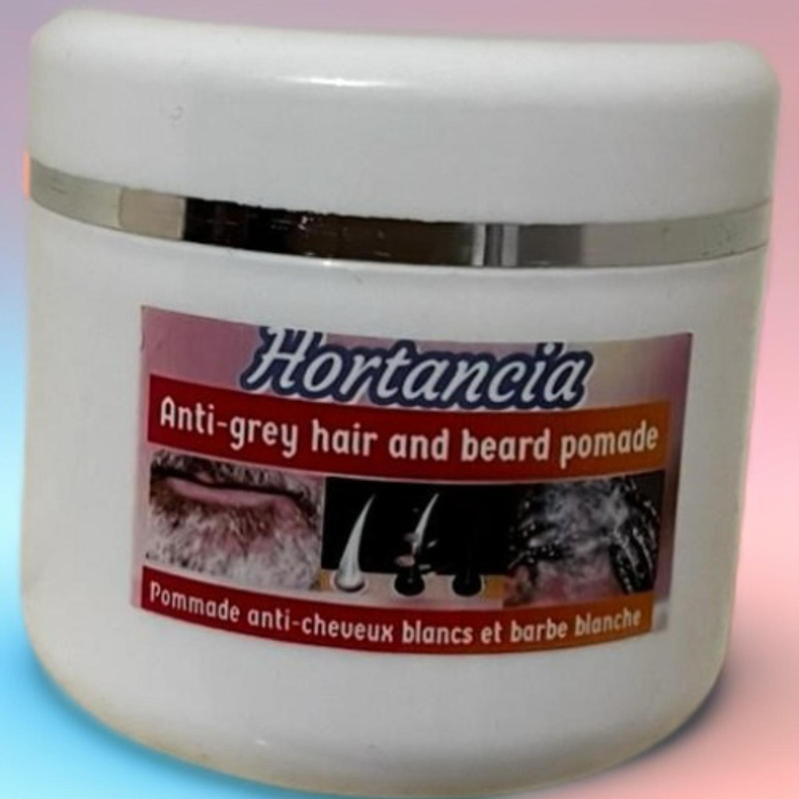 Pommade Hortancia anti-cheveux blancs et barbe blanche