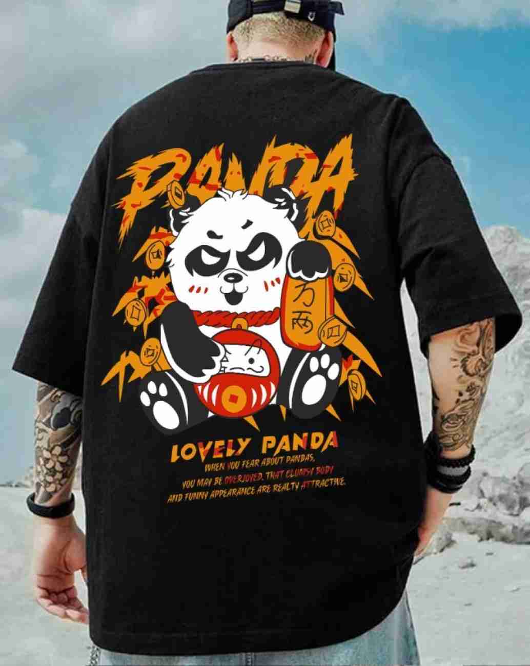 Lovely Panda Graphic T-Shirt
