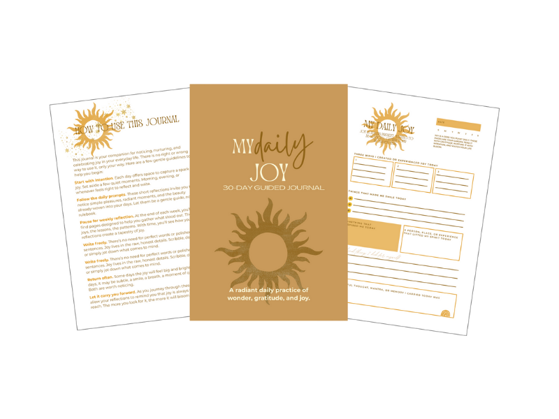 My Daily Joy Guided Journal