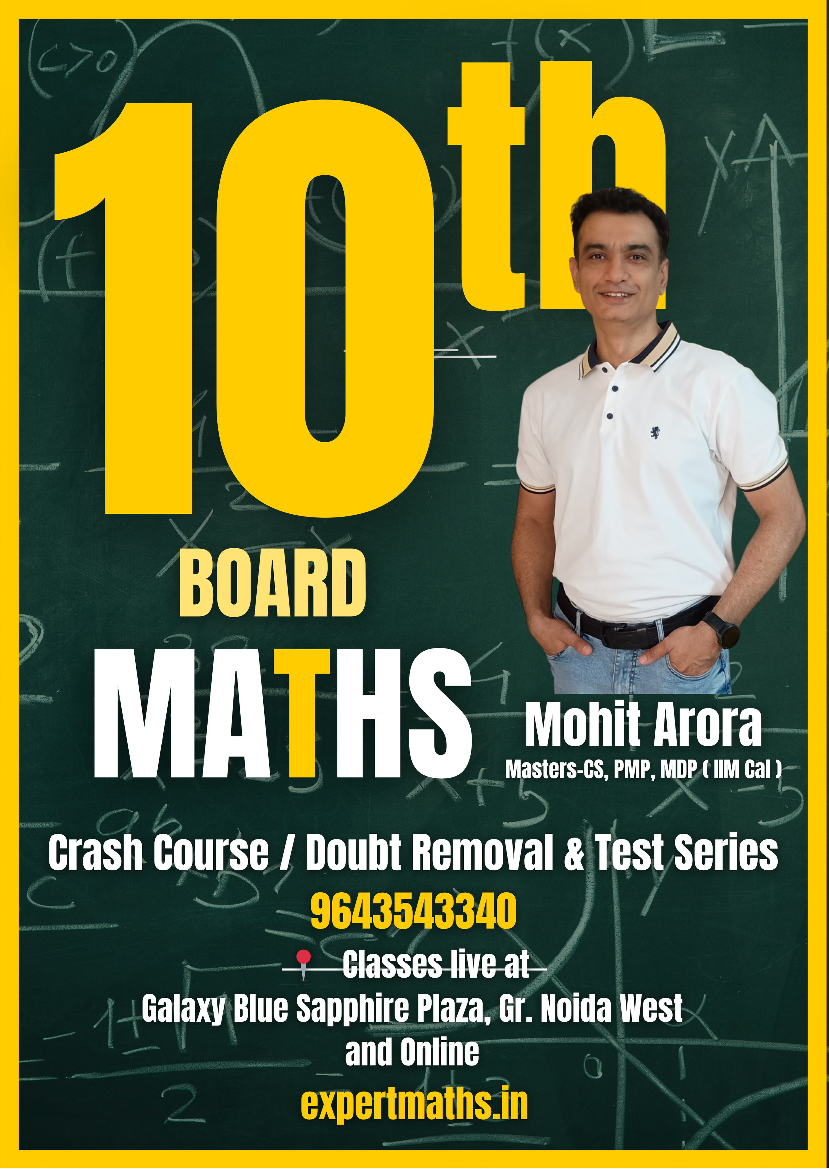 Class 10 Maths Crash Course + Test Series