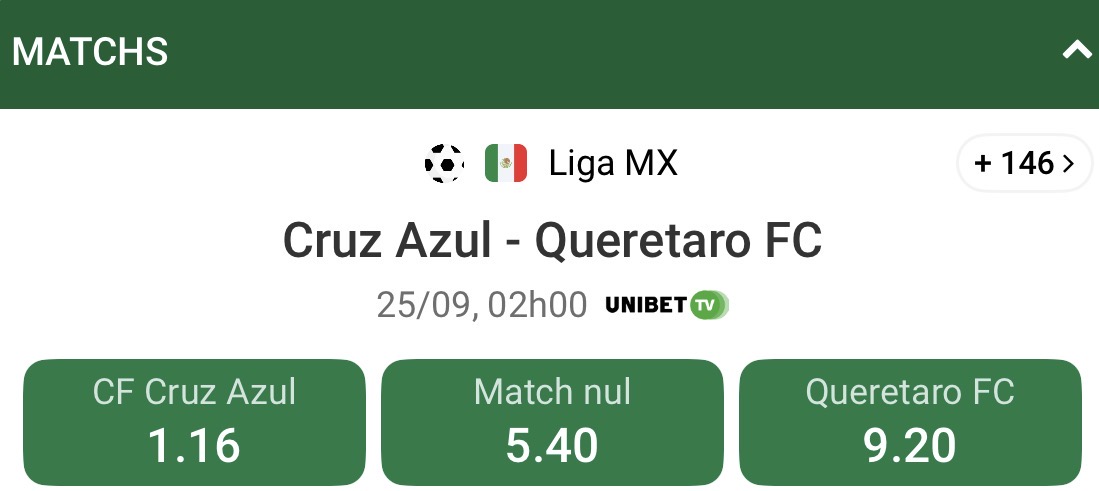 Pronostic Cruz Azul – Queretaro FC : Analyse, Statistiques et Conseils de Paris 
