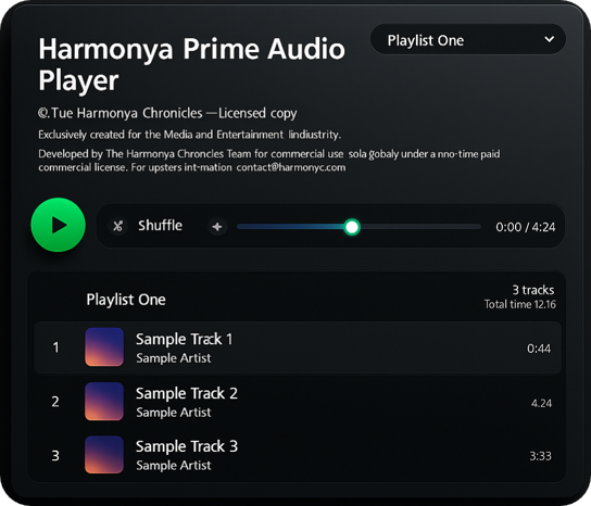 HARMONYA PRIME MEDIA PLAYER