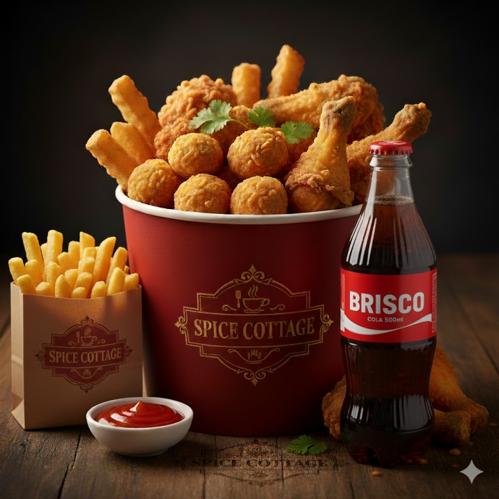 Spice Cottage Fried Chicken Combo
