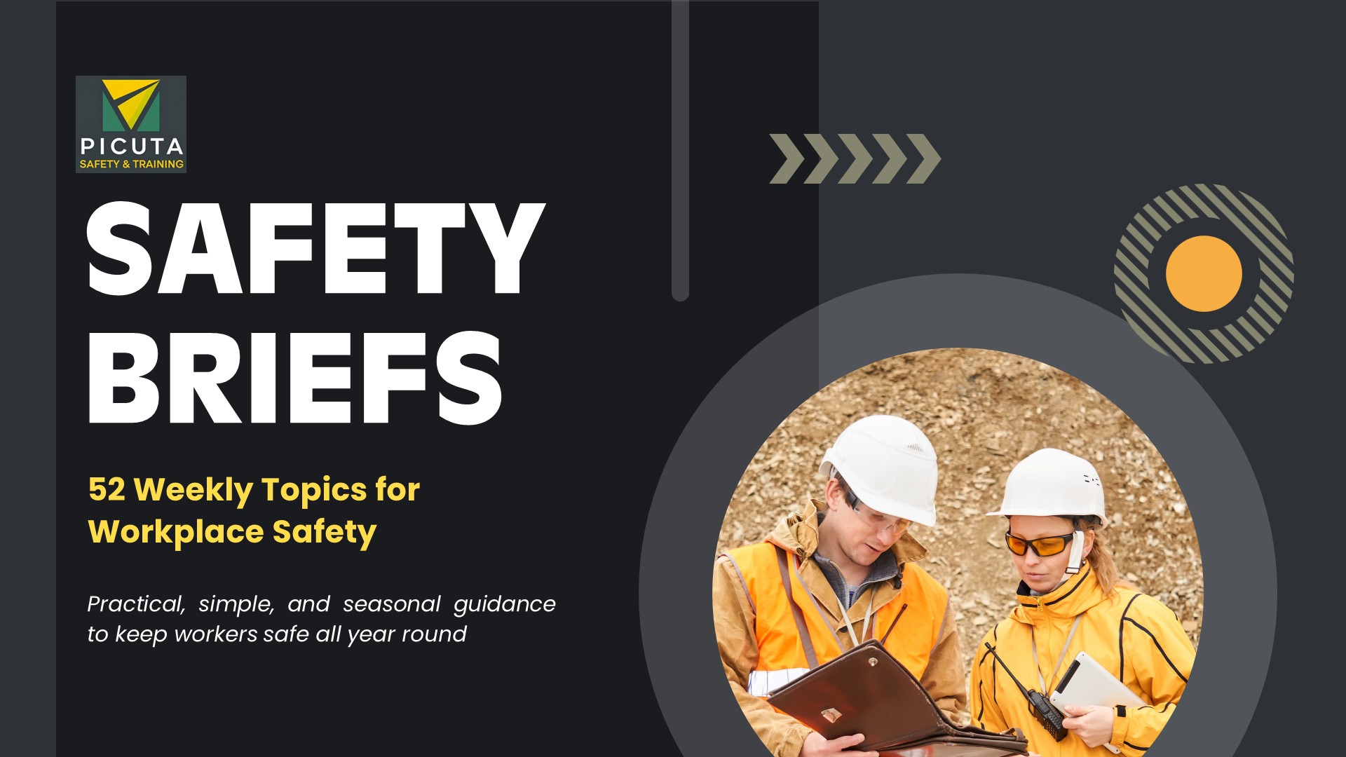 Safety Briefs Guide – 52 Workplace Safety Topics