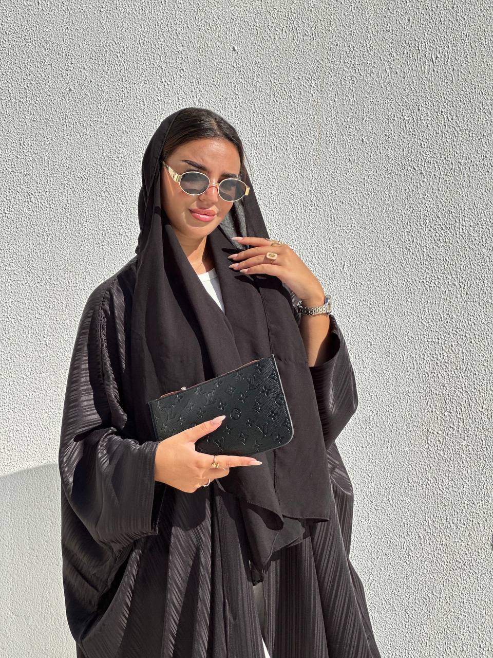 ABAYA BLACKO/VERDATO 