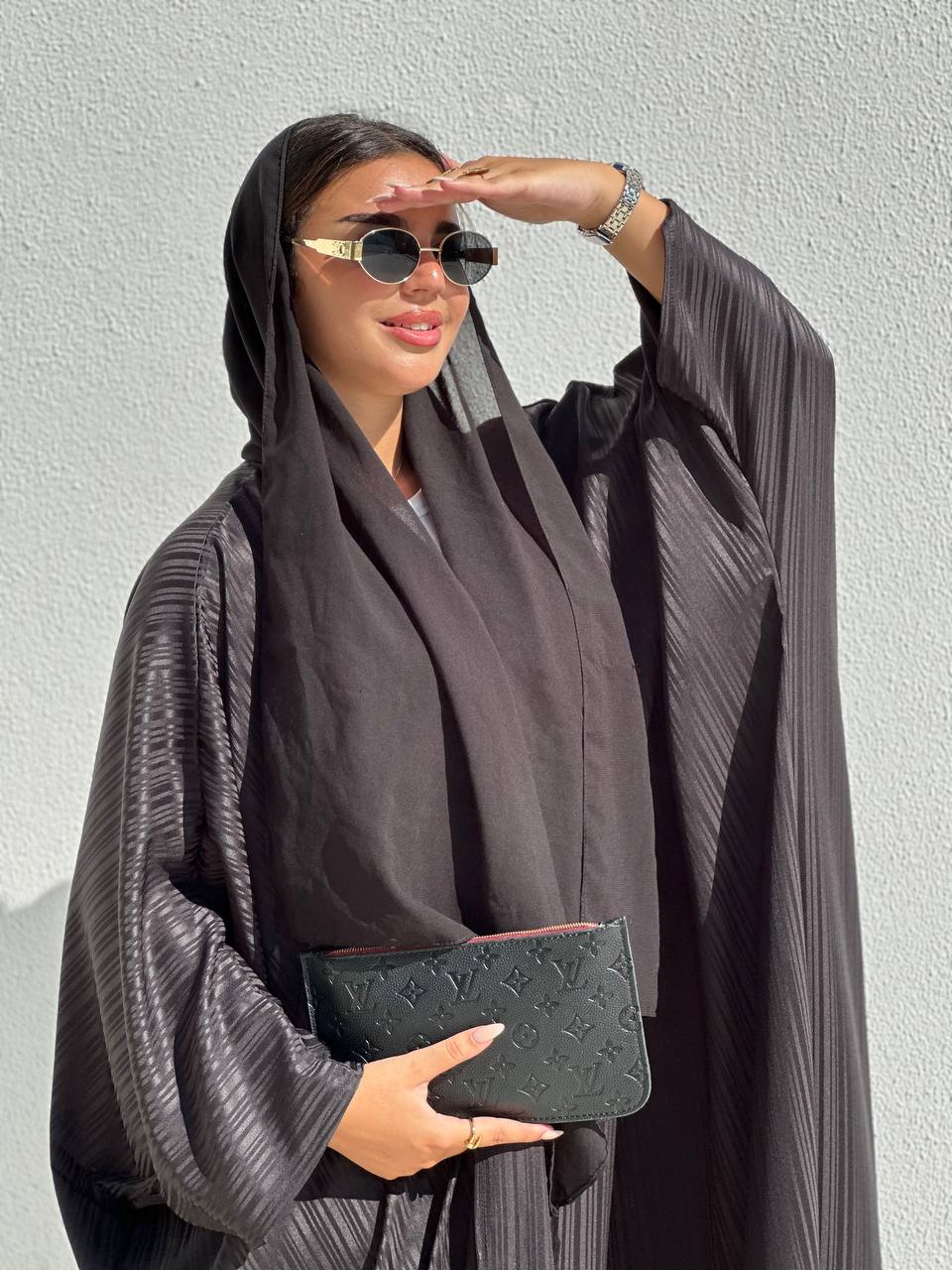 ABAYA BLACKO/VERDATO 