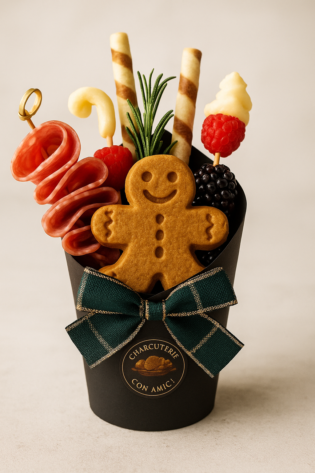 Festive Charcuterie Snack Cup 20 including delivery