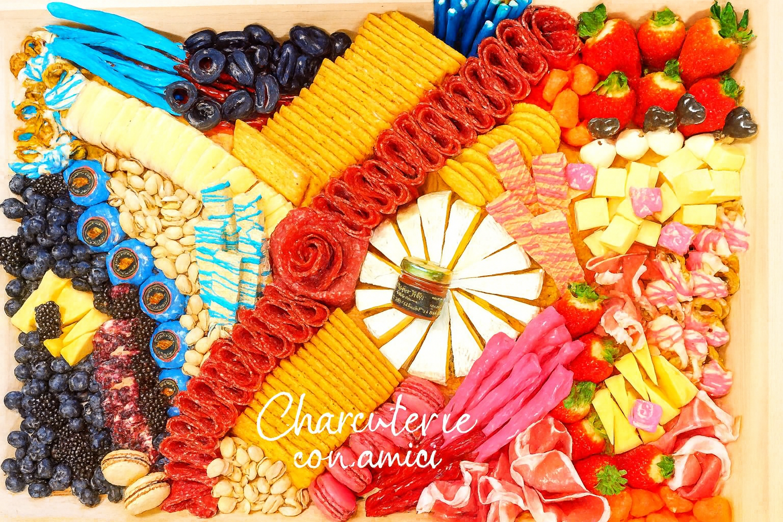 Baby shower board Feeds 15-20 people