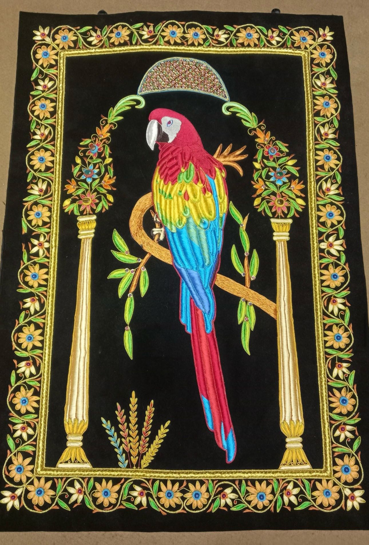 Embroidered Jewel Carpet