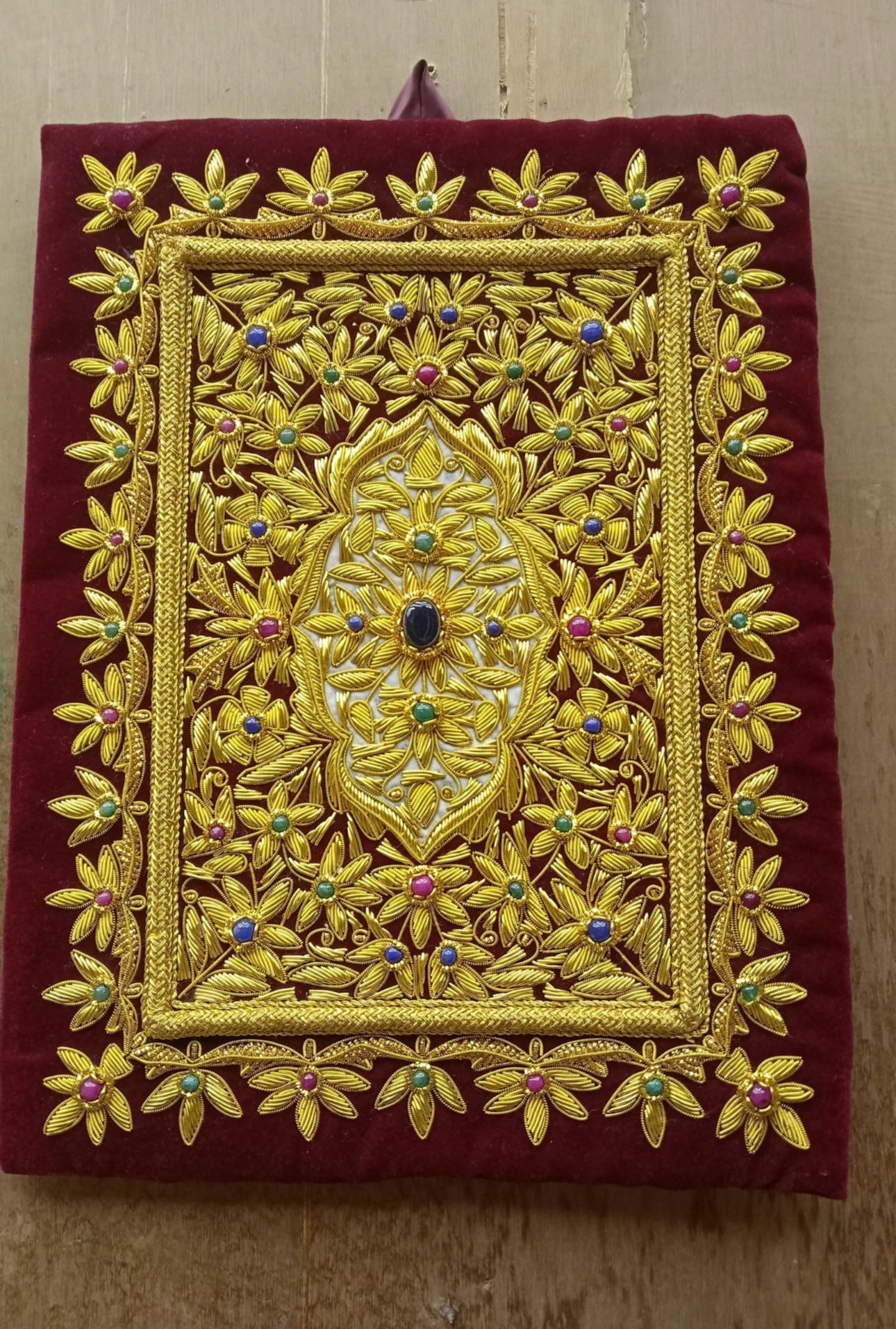 Embroidered Jewel Carpet