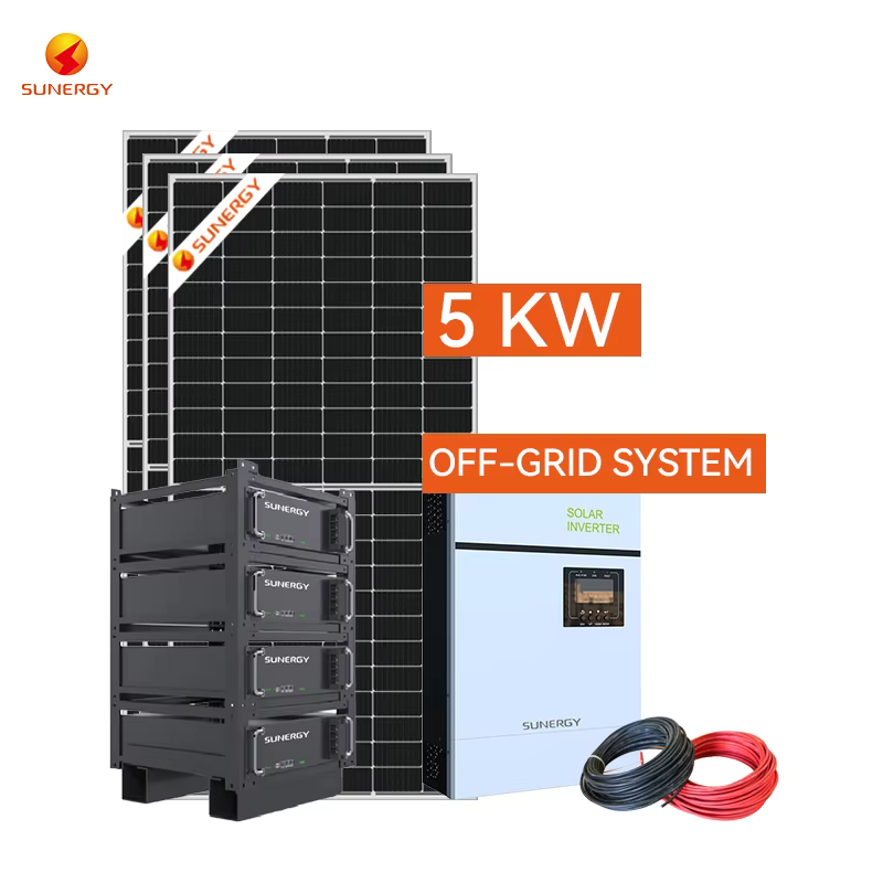 Sunergy 5KW Off-Grid Solar Power System