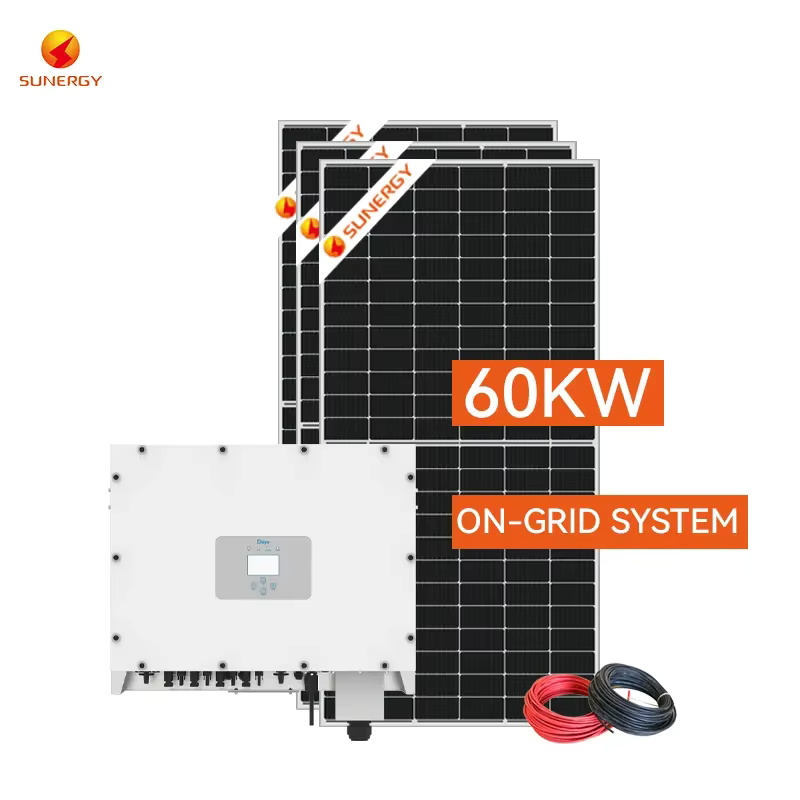 60KW On-Grid Solar Power System