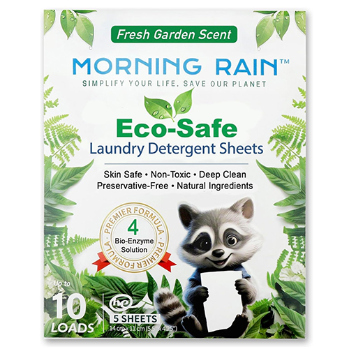 Eco Bio-Enzyme Garden Scent Laundry Detergent Sheets 10loads