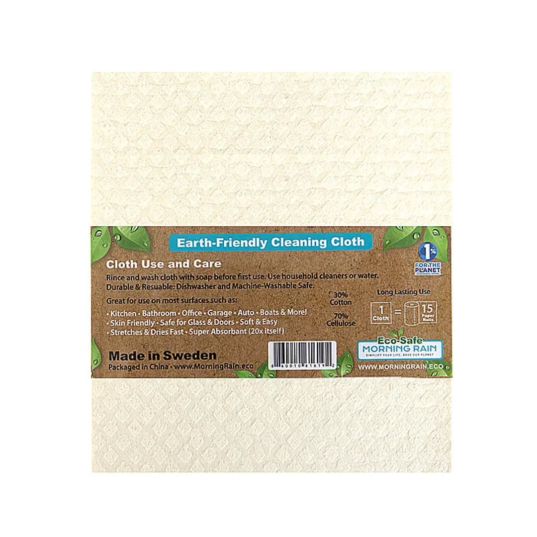 Morning Rain Swedish Cloths For Kitchen, 7 Pieces in A Pack