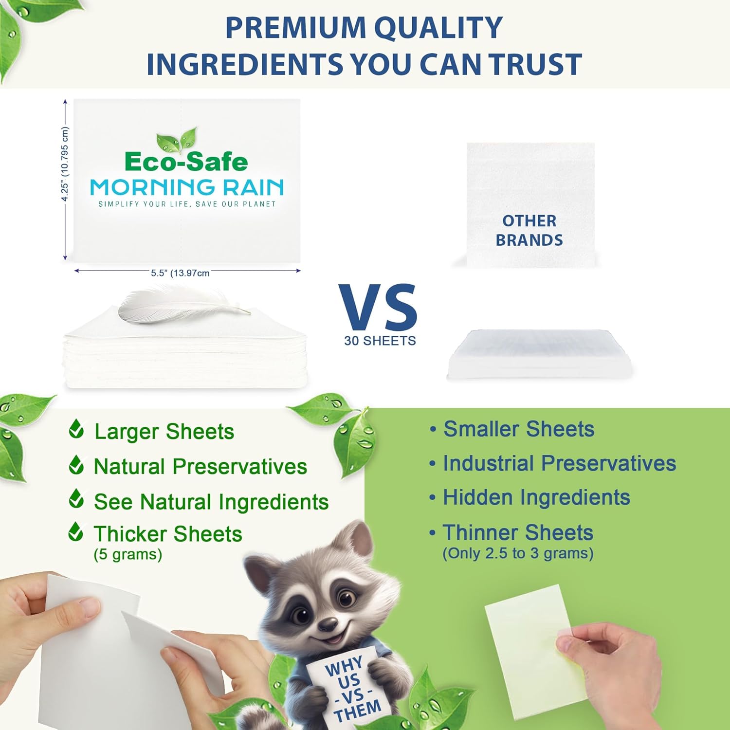 Eco Bio-Enzyme Garden Scent Laundry Detergent Sheet 180loads