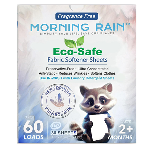 Softener Sheets New Formula Fragrance-Free 60 Loads