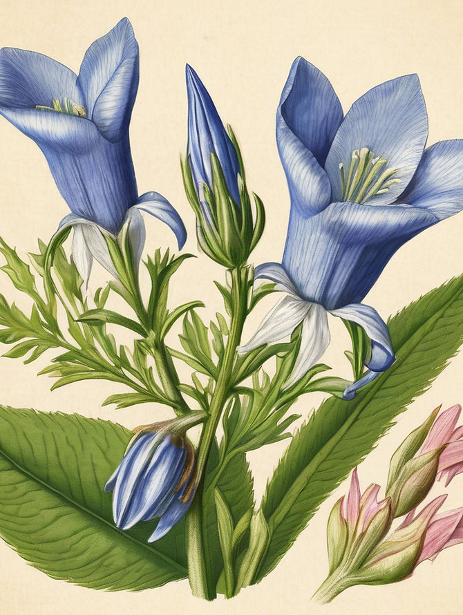 Gentian (Genciana)