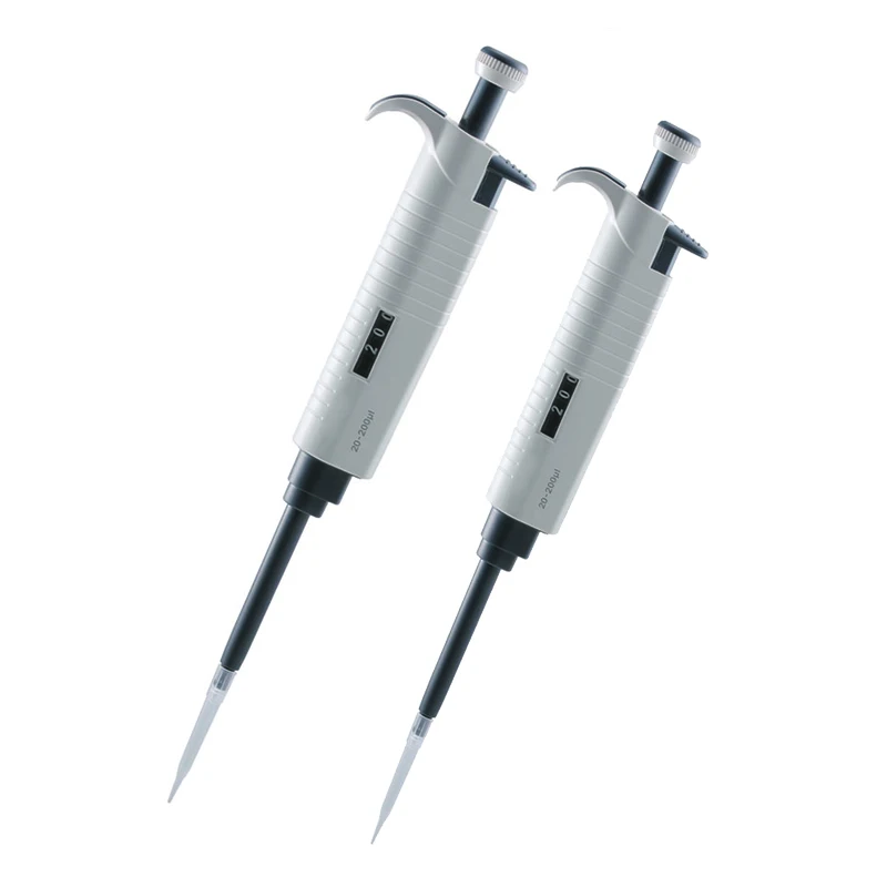 Dlab Laboratory Pipette Adjustable 0.1 μL - 10 mL Pipette Gun Autclave Mechanical Single Channel