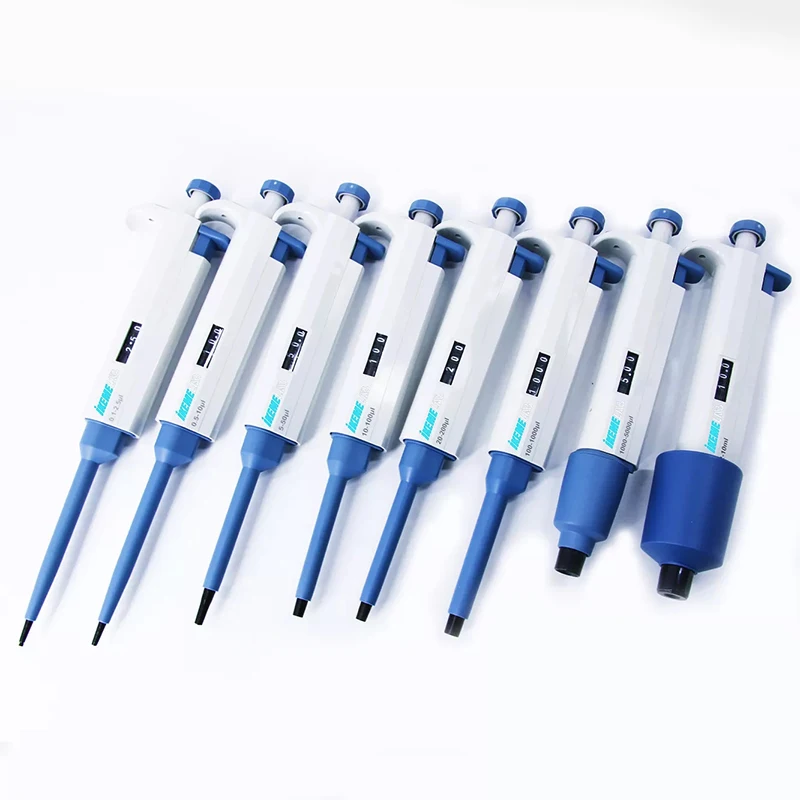 Dlab Laboratory Pipette Adjustable 0.1 μL - 10 mL Pipette Gun Autclave Mechanical Single Channel