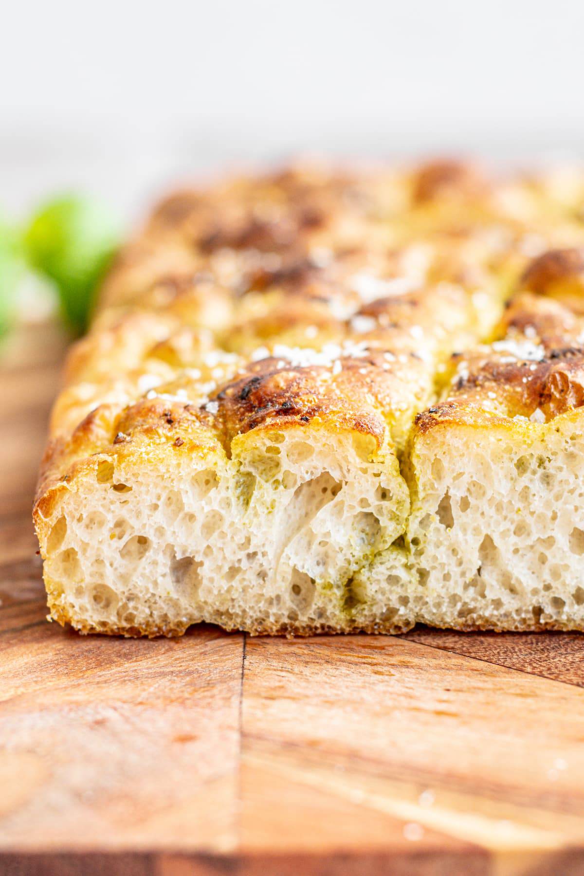 Basil & Pesto Focaccia