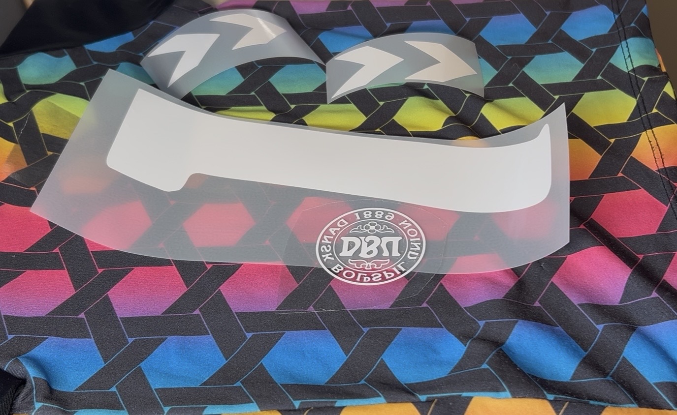 Nummersæt ensfarvet, pr. nr.