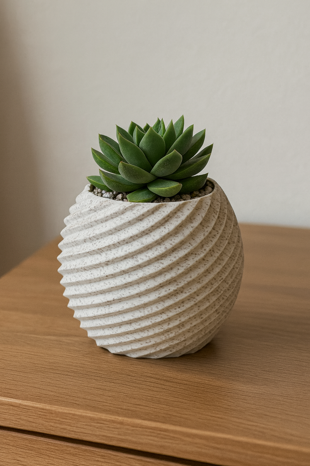 Maceta espiral pequeña