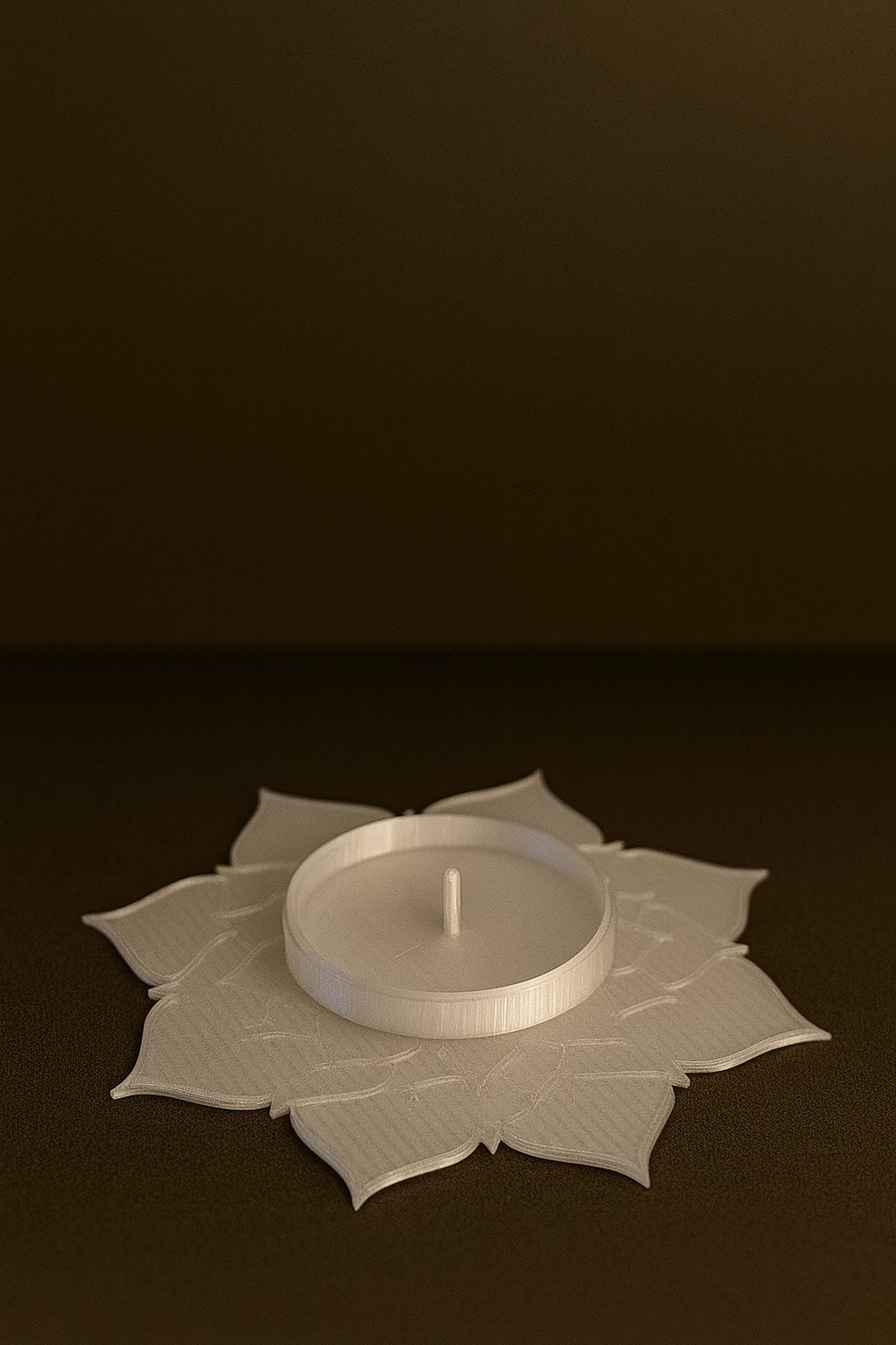 Porta incienso de flor
