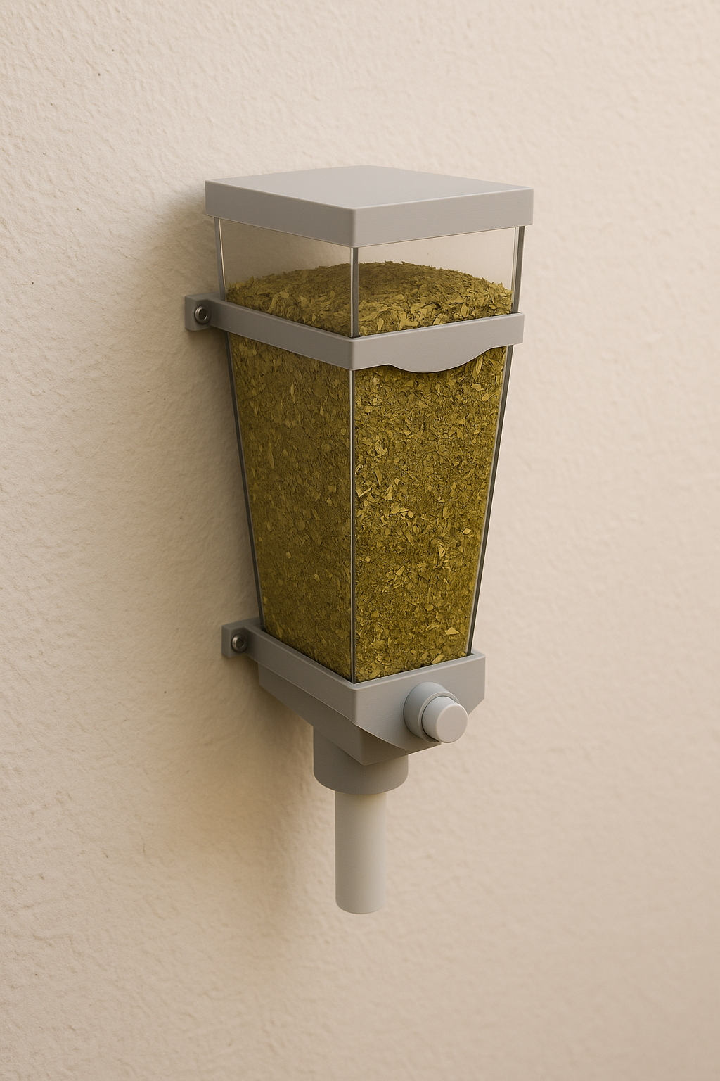 Dispenser para granos, semillas y cereales