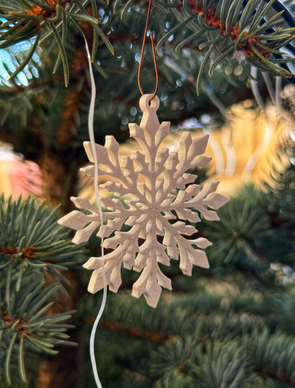 Conjunto de decoración navideña - Copos de nieve(X10)