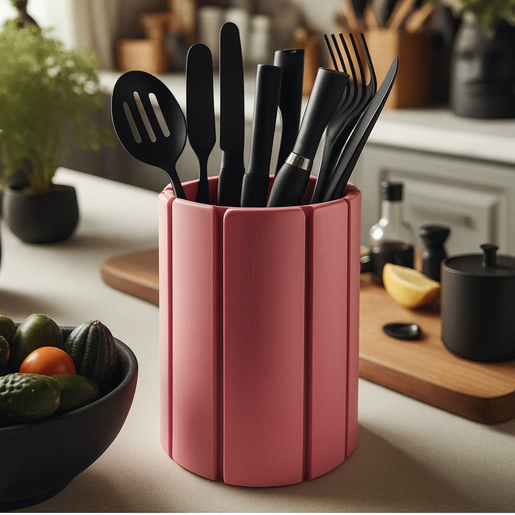Set de utensilios de cocina negros