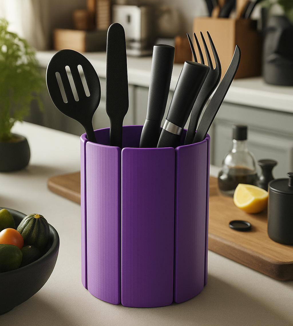 Set de utensilios de cocina negros