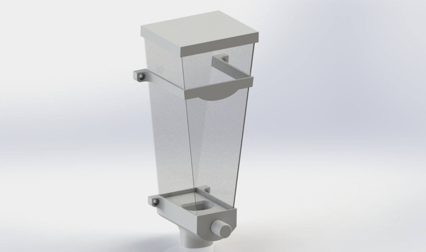 Dispenser para granos, semillas y cereales