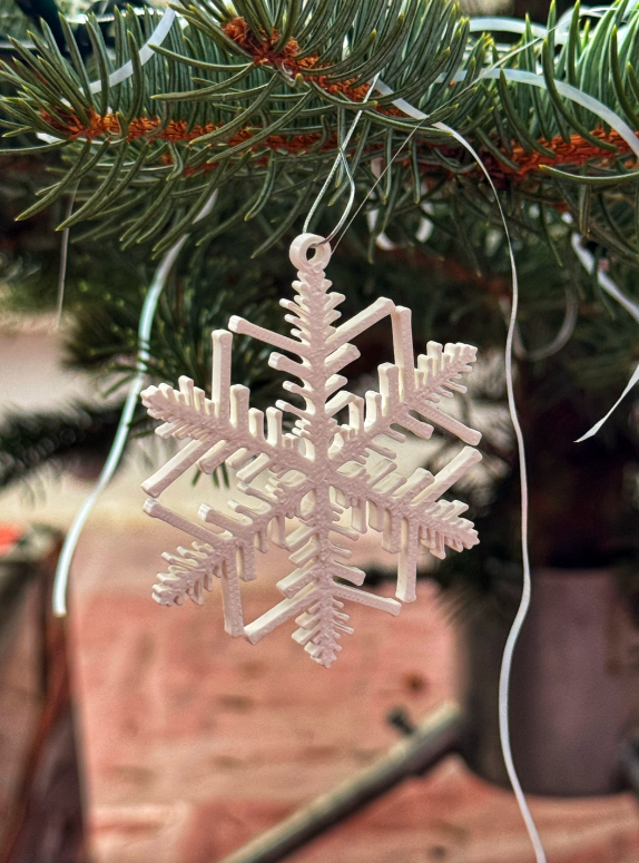 Conjunto de decoración navideña - Copos de nieve(X10)