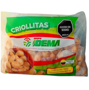 PAPA CRIOLLA PORCION ADA 3000 GR 15 PAQ