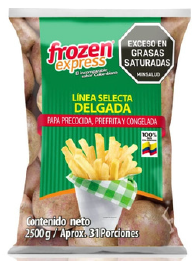 PAPA 2,5 FROZEN CLASICA VERDE 9X9