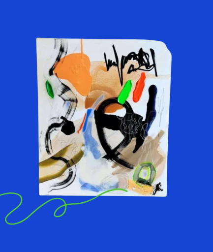 Painting "Fluorescent Amperes"