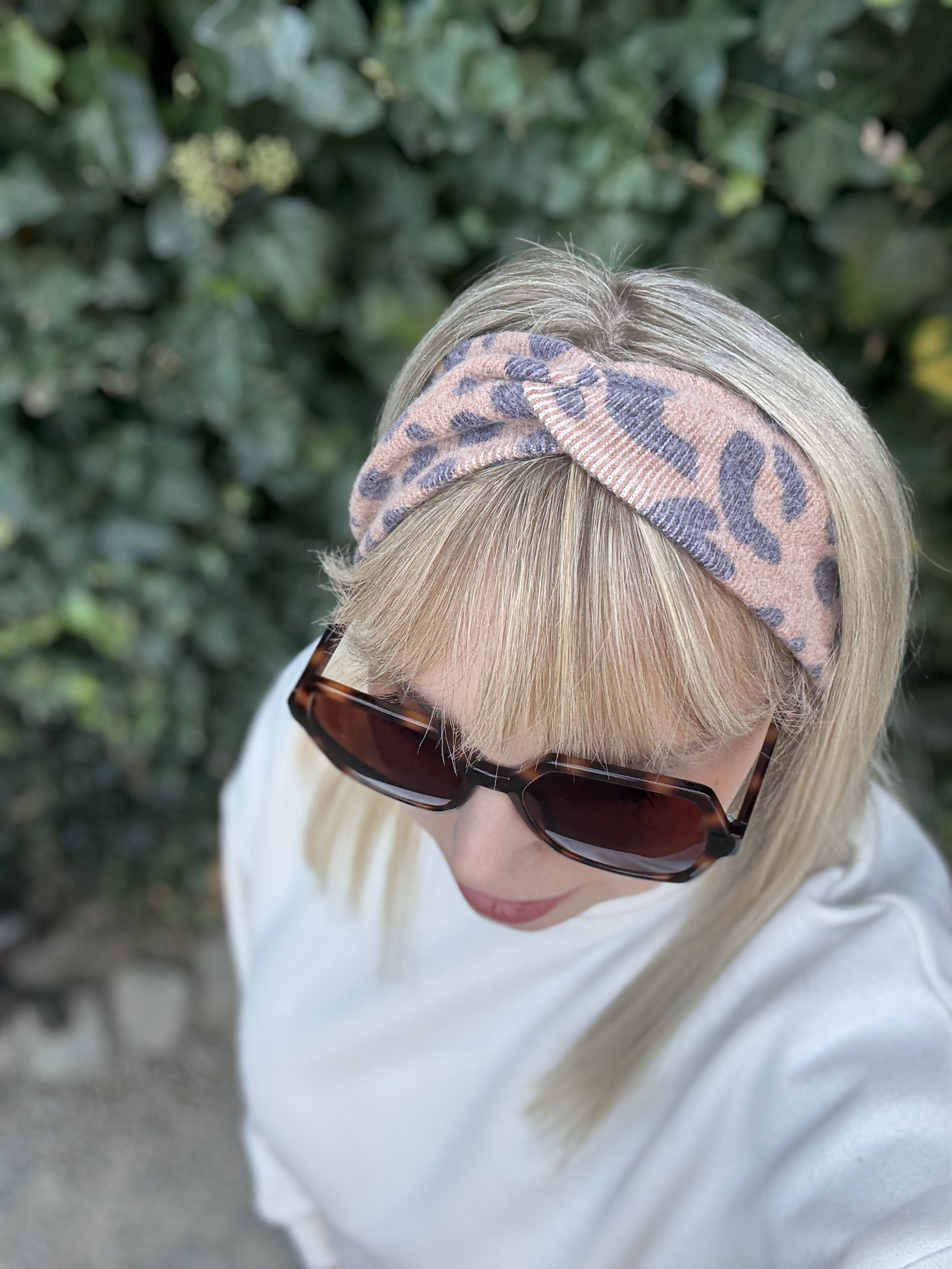 Bandeau LEOPARD BRUN