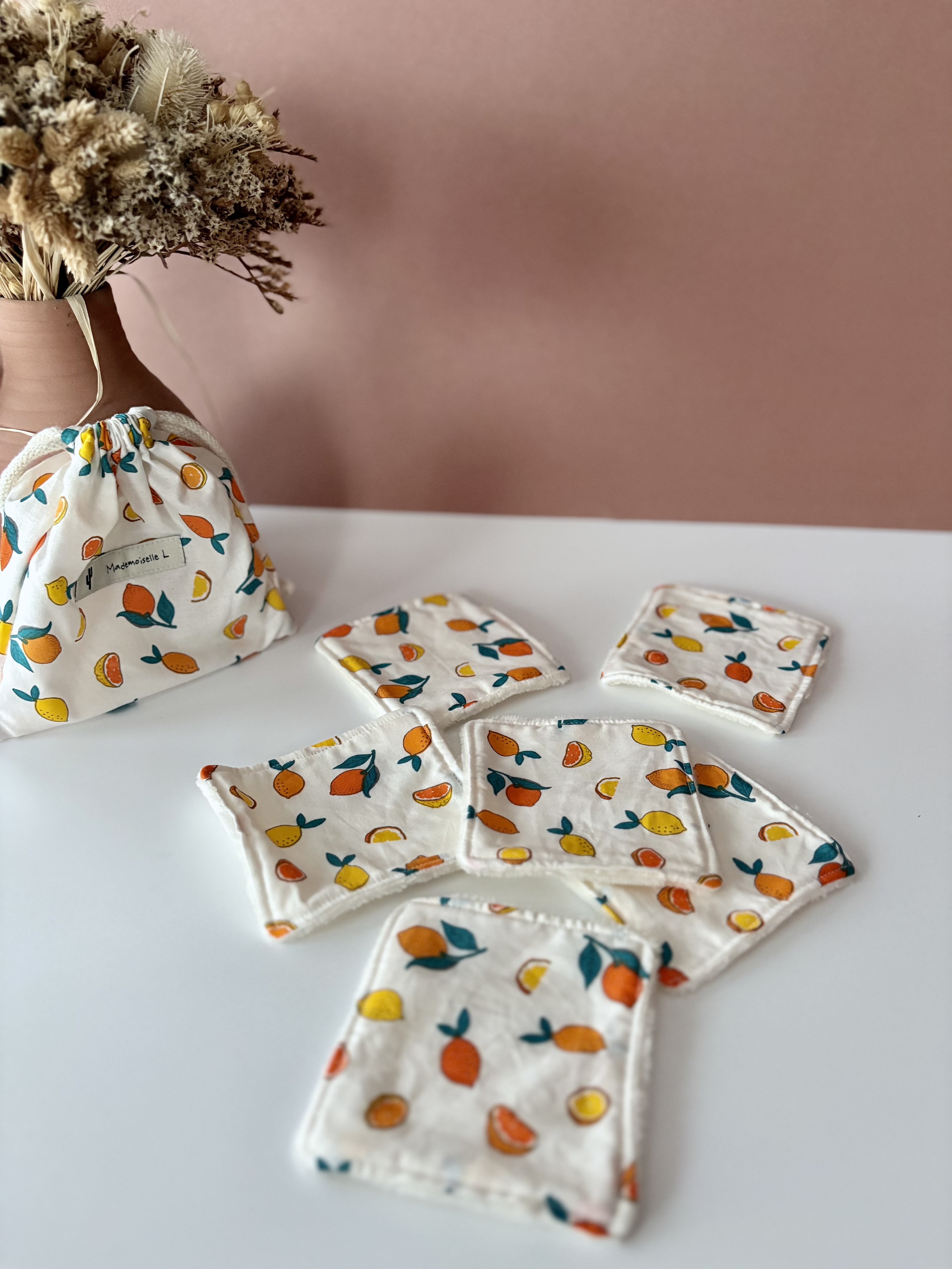 Pochon- COTON CITRON