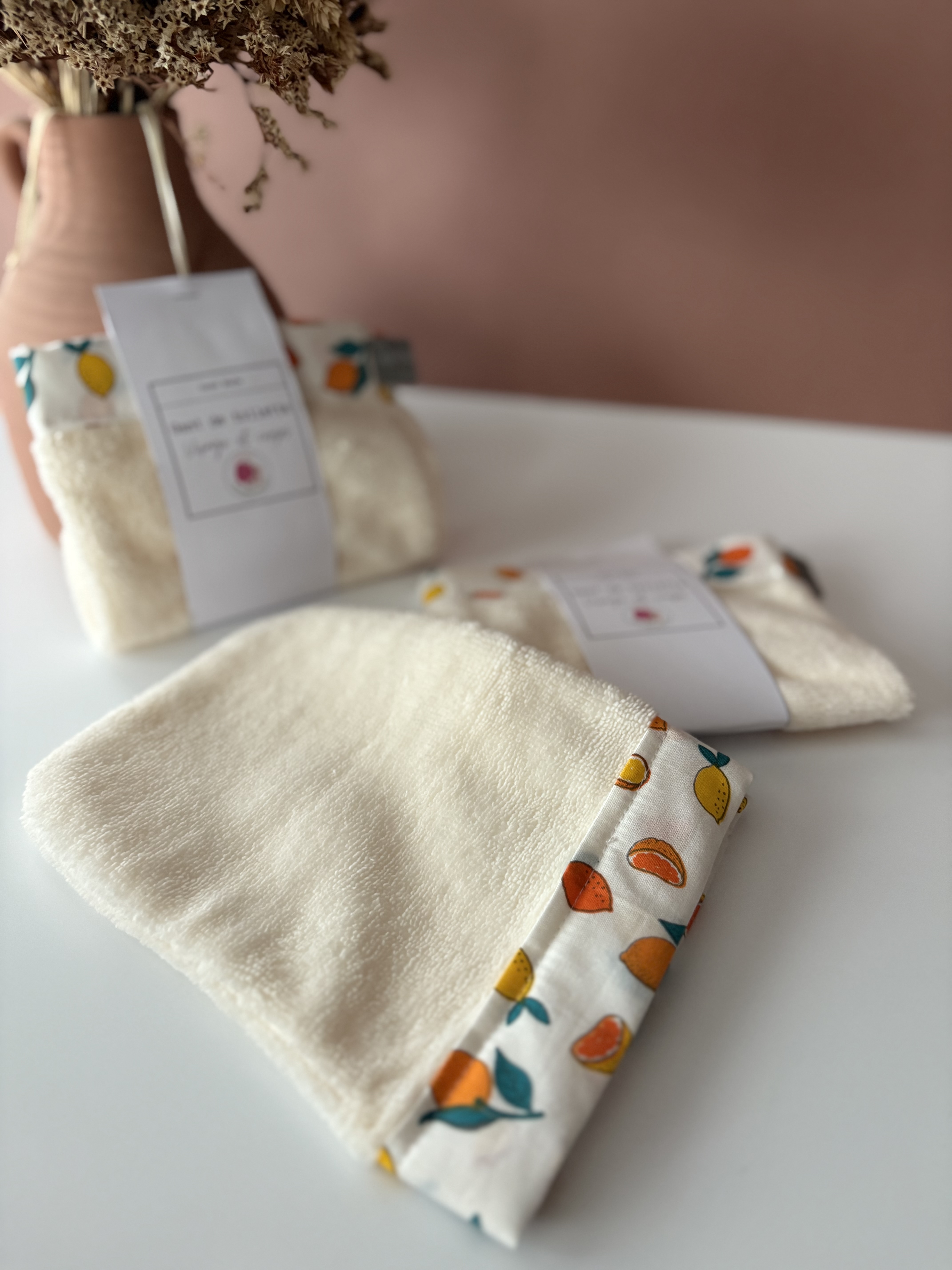 Gant visage et corps- CITRON