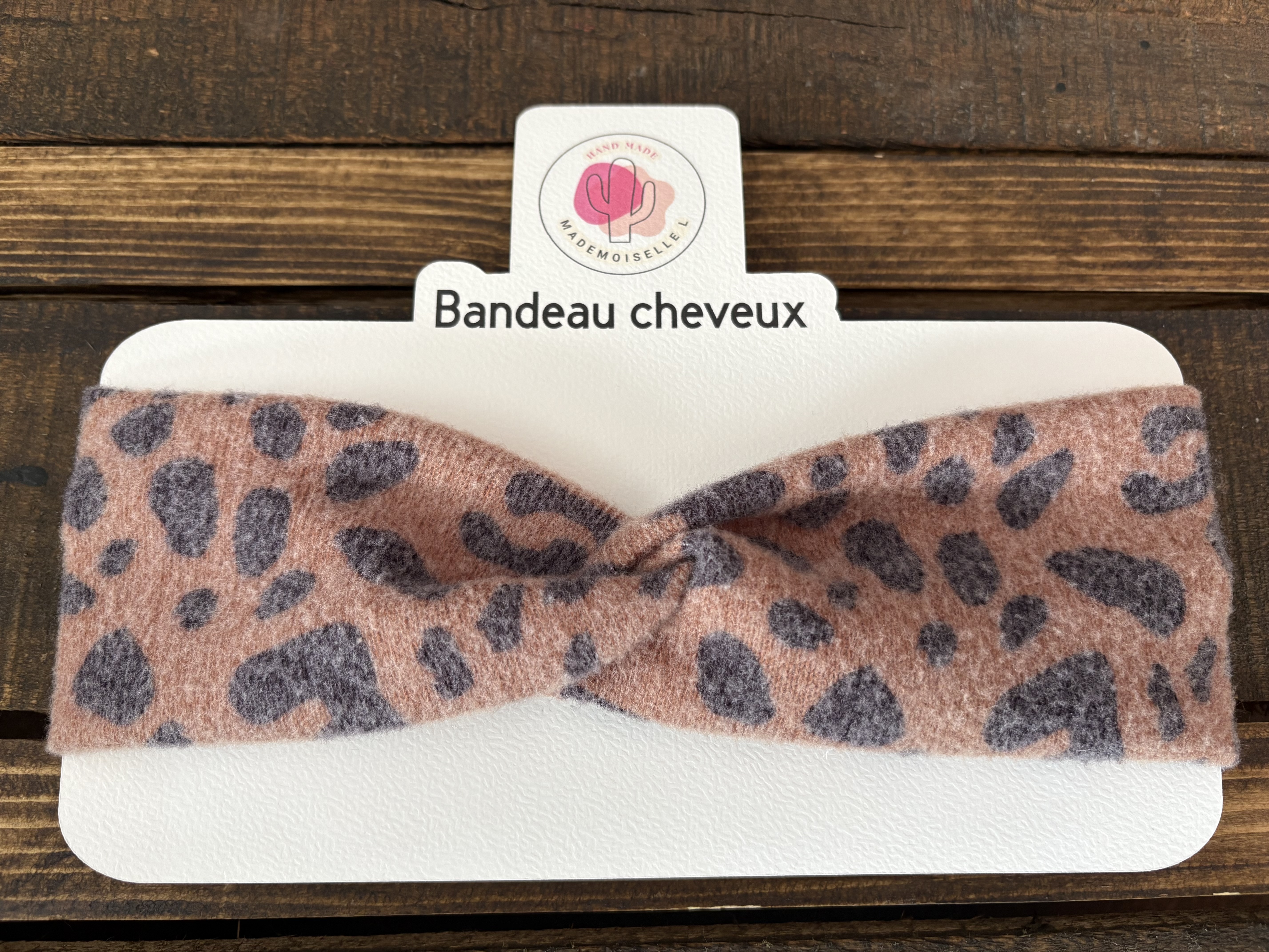 Bandeau LEOPARD BRUN