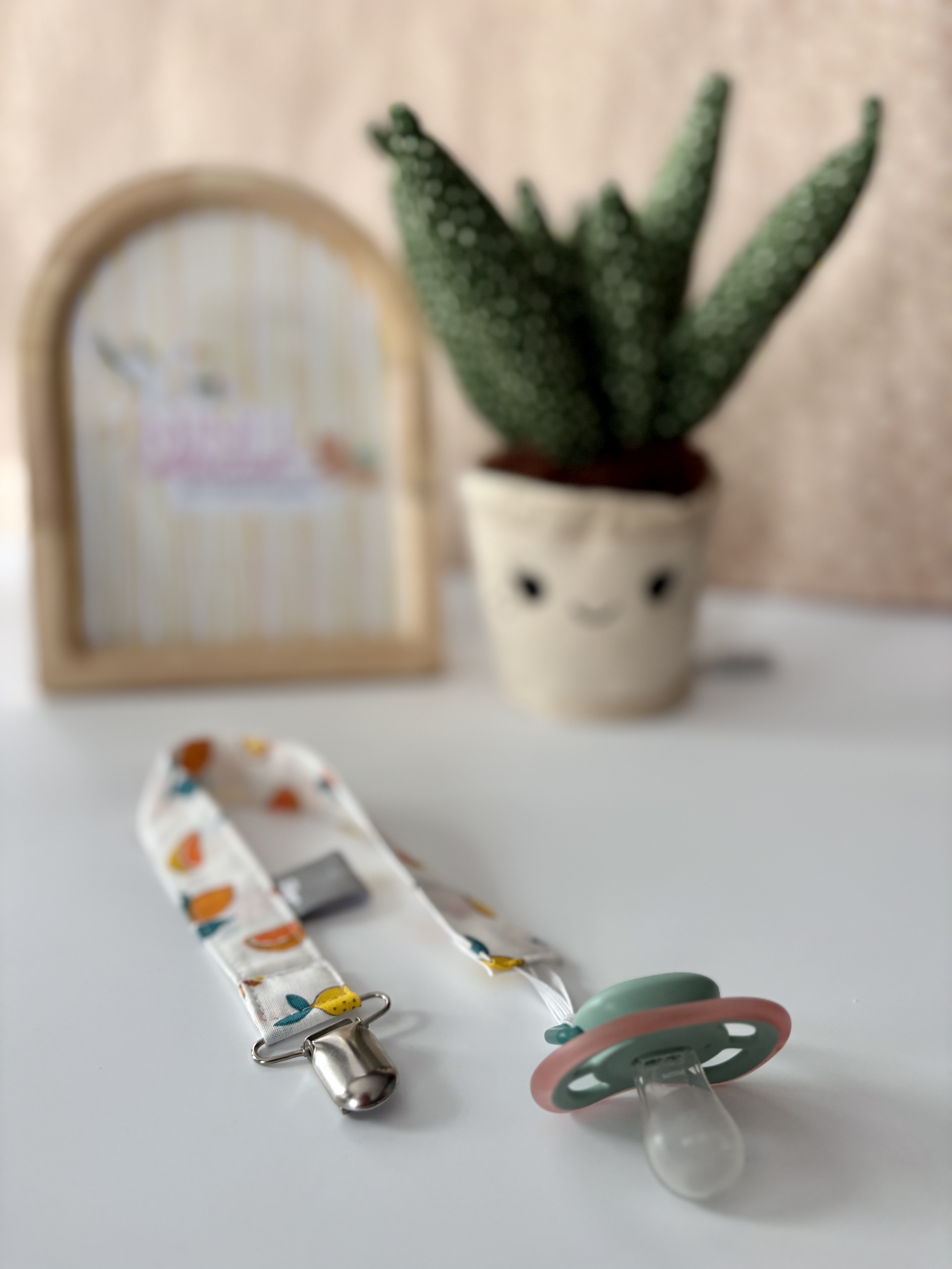 Attache tétine- CITRON