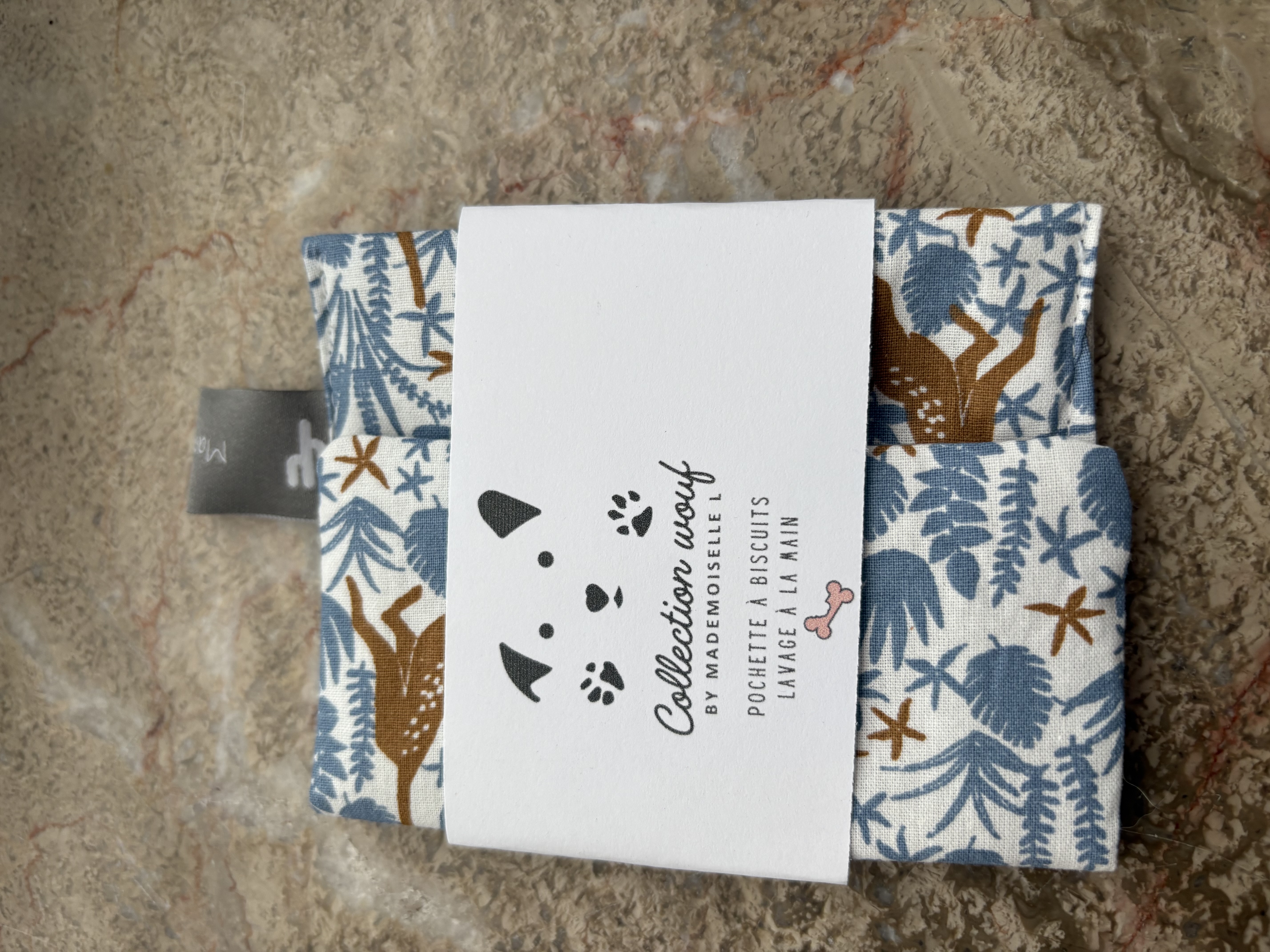 Pochette à biscuits- SINGE