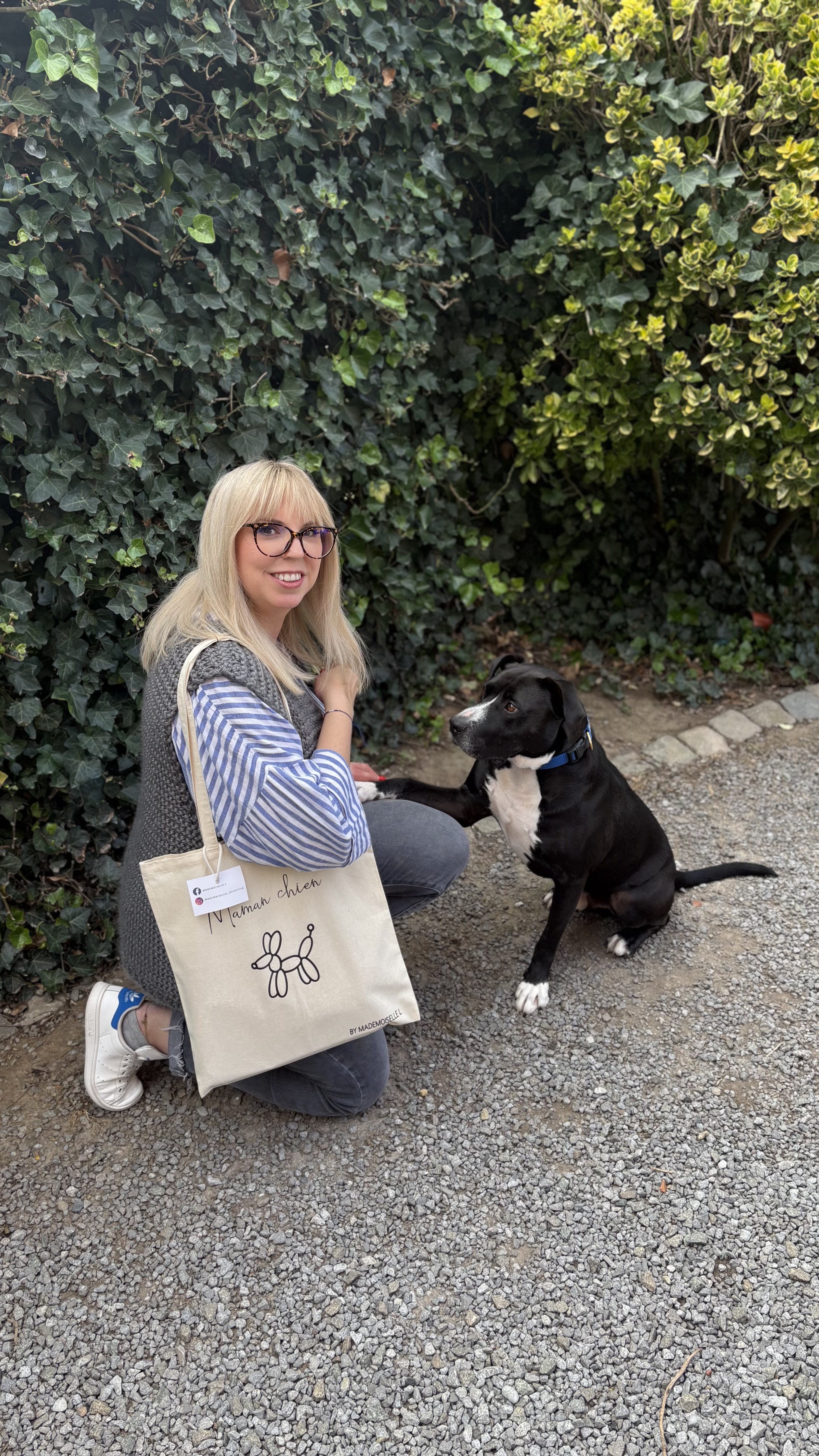 Tote bag MAMAN CHIEN