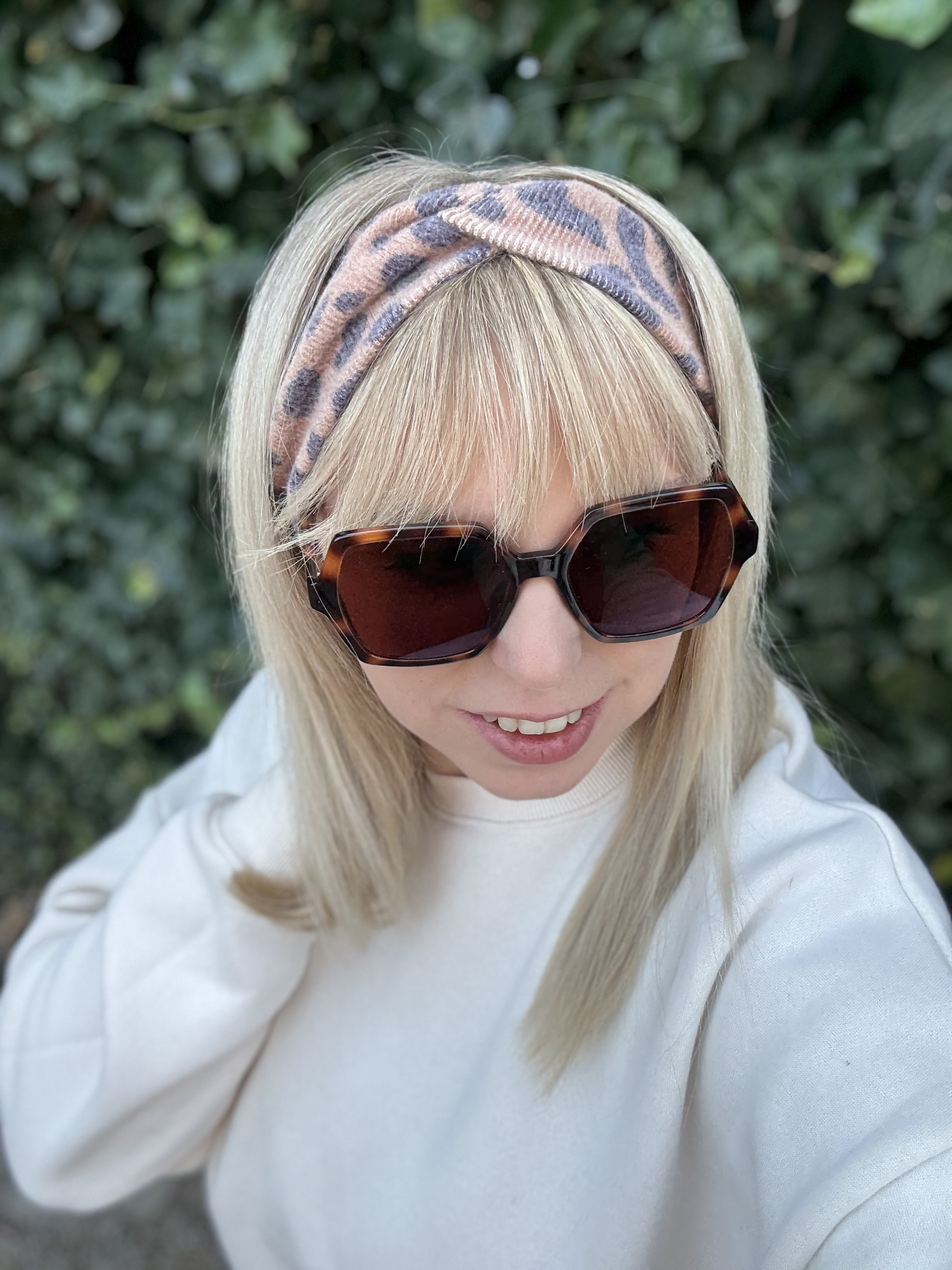 Bandeau LEOPARD BRUN