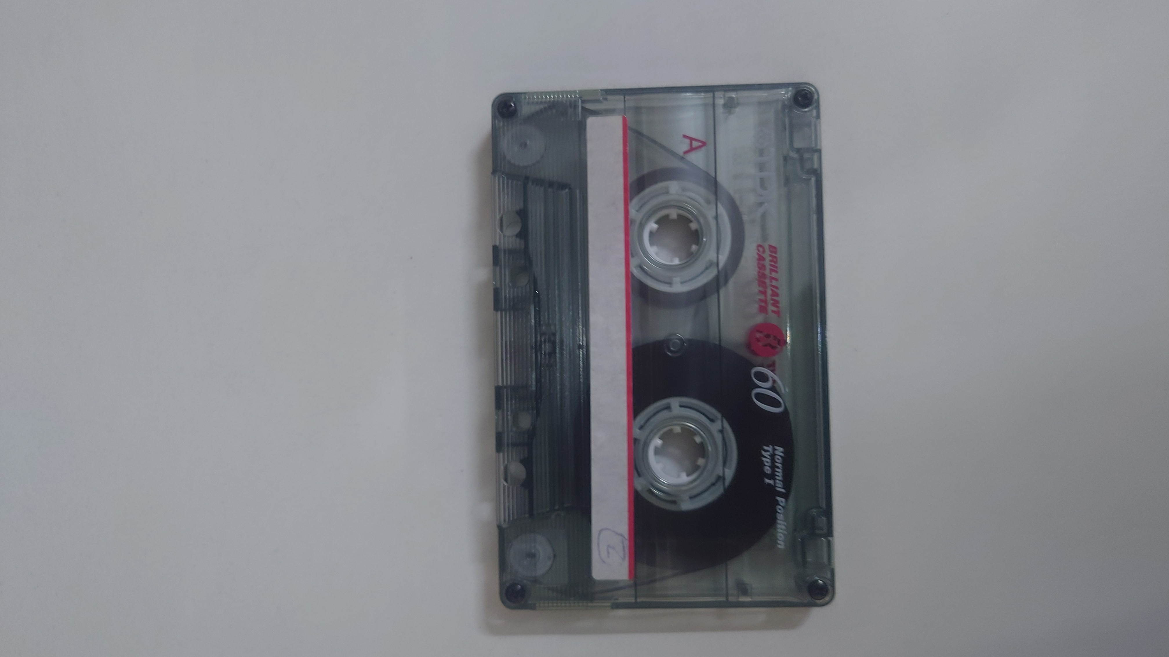 One Time Recorded Tape