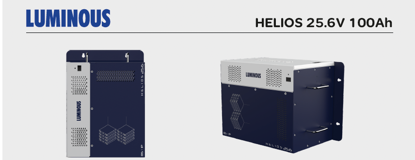 LUMINOUS HELIOS 25.6V 100Ah Battery