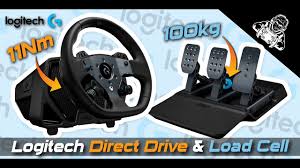 Logitech Direct Drive Racing Wheel and Load Cell Pedals