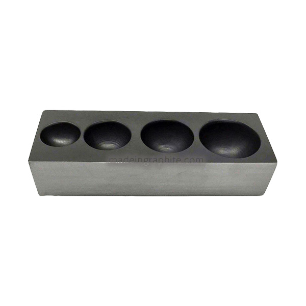Graphite Glass Marble Sphere Mold