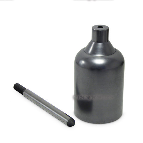 Shaped Graphite Crucible with Stopper B